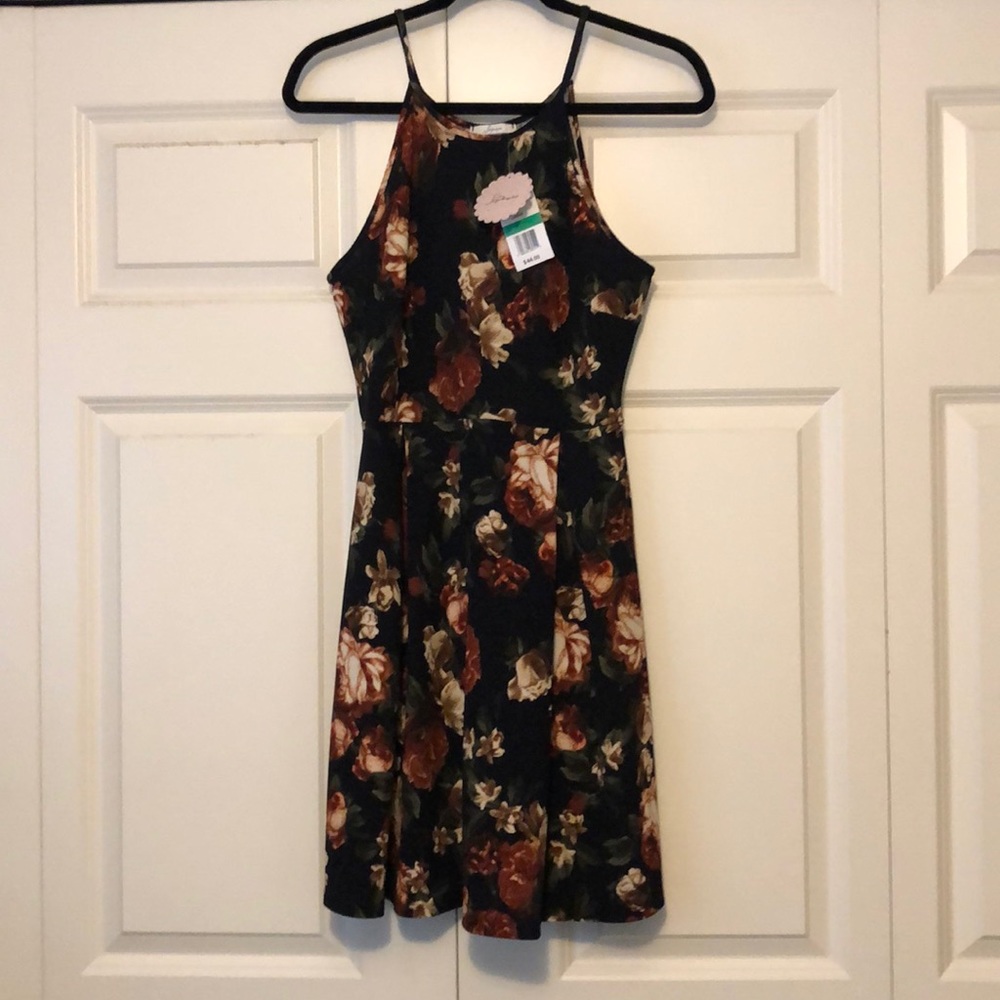 Soprano floral skater dress